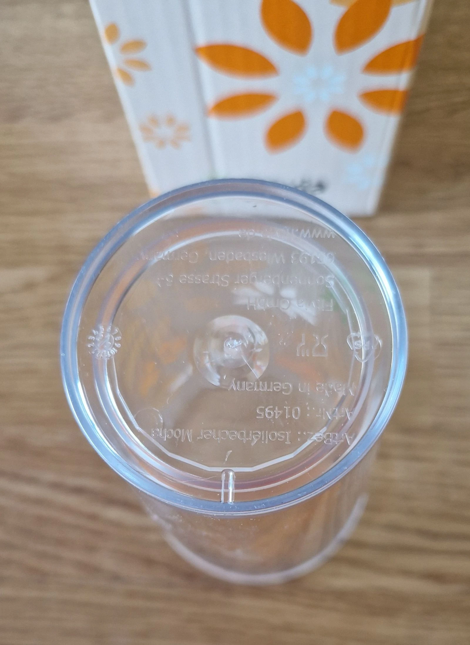 Termo Fitvia with integrated strainer 350ml NEW 🍊🌸 – photo 4